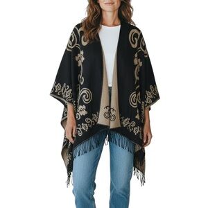 Le Moda Women’s One Size Textured Shawl